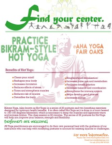 AhaHotYogaPoster